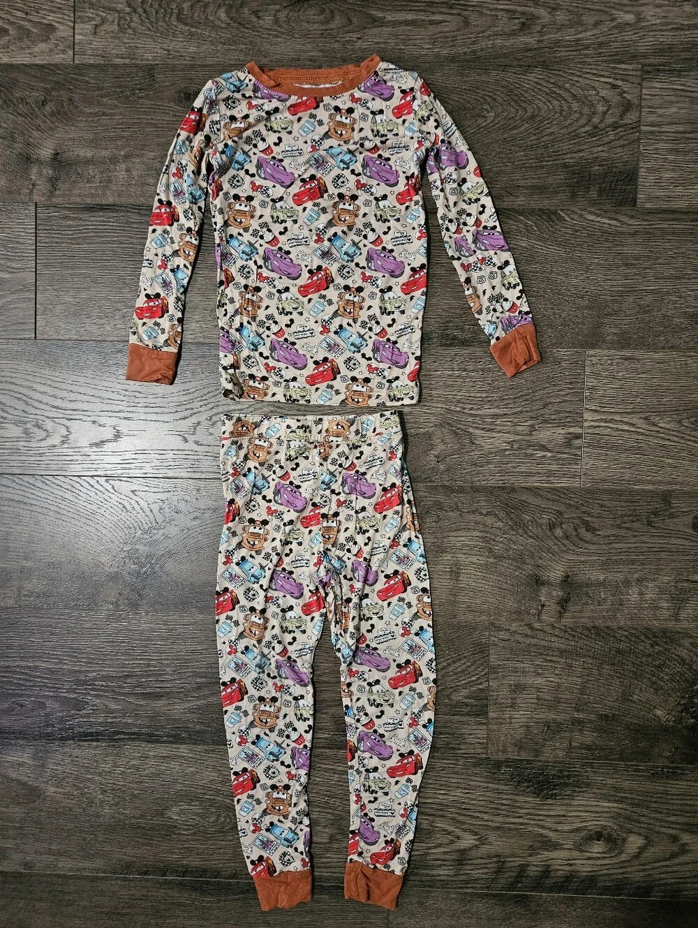 Fancy Prince 2 Piece Bamboo Pajama Disney Pixar Cars